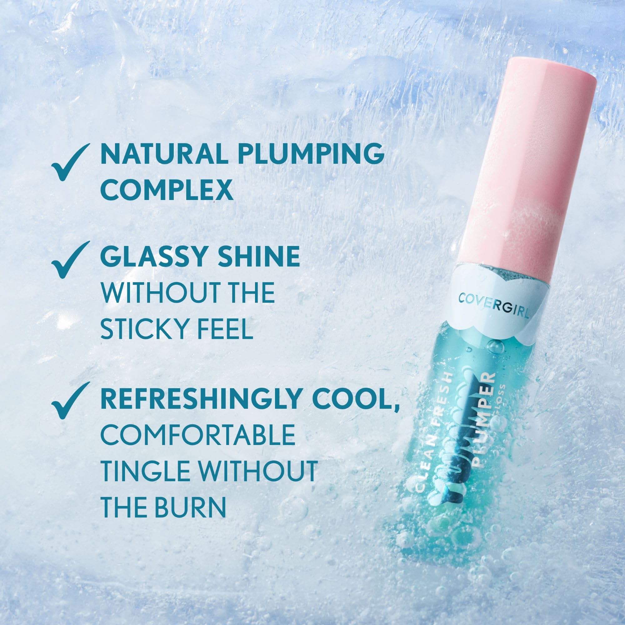 Amazon.com : Covergirl Clean Fresh Yummy Plumper Lip Gloss, 780